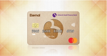 Utkarsh Eternal Credit Card